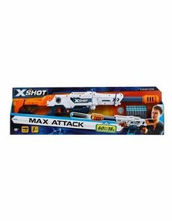 X-Shot Excel Max Attack Blaster with 24 Darts