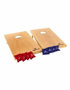 Jenjo Cornhole Boards & Corn Bags Toss Game Set