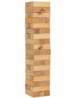 Jenjo 54 Piece Giant Outdoor Wooden Block Game 91cm