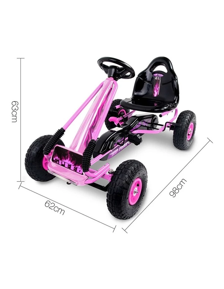 Rigo Kid's Pedalled Powered Go Kart 2 Rigo Kid's Pedalled Powered Go Kart - Image 2