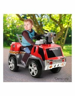 Rigo Kids Ride On Fire Truck Car -Lifespan Kids shop 758016550 3 720x928