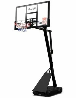 Everfit Pro Portable Basketball Stand System Ring Hoop Net Height Adjustable 3.05M