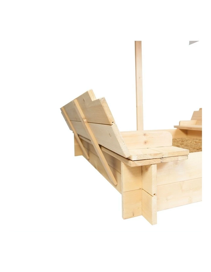 Lifespan Kids Skipper 2 Sandpit In Blue/White 4 Lifespan Kids Skipper 2 Sandpit In Blue/White - Image 4