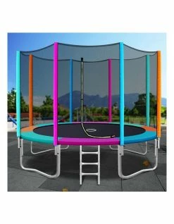 My Plaza 12FT Trampoline Round Trampolines Kids Enclosure Safety Net Pad Outdoor Multi-coloured Flat 11 My Plaza 12FT Trampoline Round Trampolines Kids Enclosure Safety Net Pad Outdoor Multi-coloured Flat -Lifespan Kids shop 800983180 6 720x928