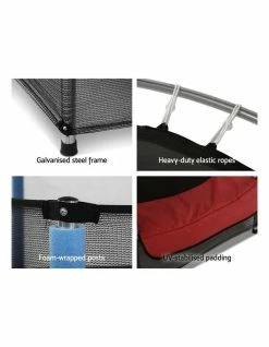 Instahut 4.5FT Trampoline Round Trampolines Kids Enclosure Safety Net Padding Outdoor Indoor Gift Present 9 Instahut 4.5FT Trampoline Round Trampolines Kids Enclosure Safety Net Padding Outdoor Indoor Gift Present -Lifespan Kids shop 800983810 4 720x928