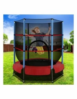 Instahut 4.5FT Trampoline Round Trampolines Kids Enclosure Safety Net Padding Outdoor Indoor Gift Present 11 Instahut 4.5FT Trampoline Round Trampolines Kids Enclosure Safety Net Padding Outdoor Indoor Gift Present -Lifespan Kids shop 800983810 6 720x928