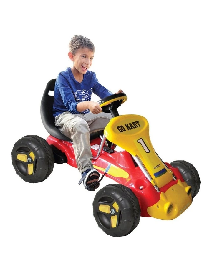 Lenoxx Kids Ride On Pedal Powered Go Kart 2 Lenoxx Kids Ride On Pedal Powered Go Kart - Image 2
