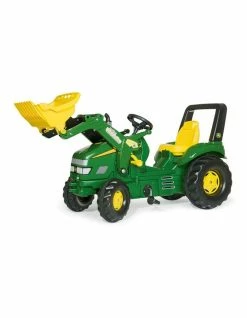 John Deere X-Trac Ride-On Tractor Toy with Loader