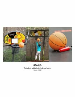 Kahuna Classic 6ft Trampoline with Basketball Set - Purple -Lifespan Kids shop 812820250 3 720x928