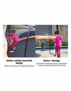 Kahuna 8ft Trampoline Free Safety Net Spring Pad Cover Mat Ladder Basketball Set -Lifespan Kids shop 812820340 4 720x928