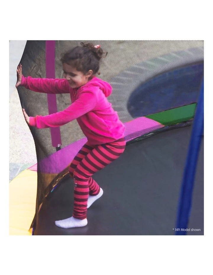 Kahuna 6ft Trampoline Free Safety Net Spring Pad Cover Mat Net Rainbow Round 6 Kahuna 6ft Trampoline Free Safety Net Spring Pad Cover Mat Net Rainbow Round - Image 6