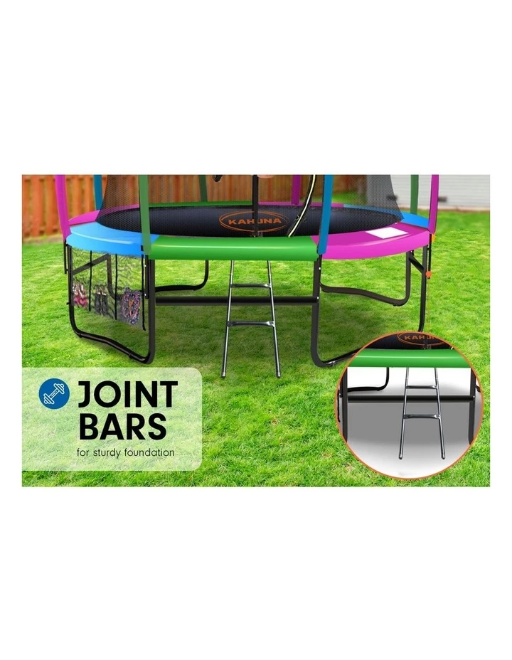 Kahuna 6ft Trampoline Free Safety Net Spring Pad Cover Mat Net Rainbow Round 7 Kahuna 6ft Trampoline Free Safety Net Spring Pad Cover Mat Net Rainbow Round - Image 7