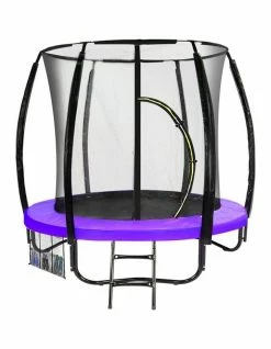 Kahuna 6ft Trampoline Free Ladder Spring Mat Net Safety Pad Cover Round Enclosure