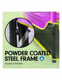 Kahuna 4.5ft Trampoline Round Free Safety Net Spring Pad Cover Mat Outdoor Yellow Purple 11 Kahuna 4.5ft Trampoline Round Free Safety Net Spring Pad Cover Mat Outdoor Yellow Purple -Lifespan Kids shop 812820880 5 720x928