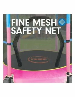 Kahuna 4.5ft Trampoline Round Free Safety Net Spring Pad Cover Mat Outdoor Blue Pink -Lifespan Kids shop 812821060 4 720x928