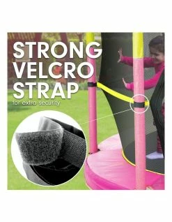 Kahuna 4.5ft Trampoline Round Free Safety Net Spring Pad Cover Mat Outdoor 13 Kahuna 4.5ft Trampoline Round Free Safety Net Spring Pad Cover Mat Outdoor -Lifespan Kids shop 812821240 7 720x928