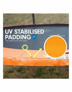 Kahuna Trampoline 8 Ft X 14ft Oval Outdoor With Mat Pad Net Ladder- Orange 11 Kahuna Trampoline 8 Ft X 14ft Oval Outdoor With Mat Pad Net Ladder- Orange -Lifespan Kids shop 812821420 5 720x928