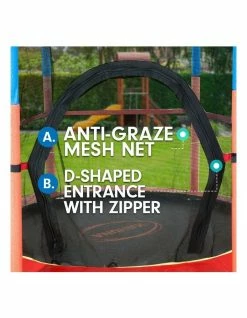 Kahuna 4.5ft Trampoline Round Free Safety Net Spring Pad Cover Mat Outdoor -Lifespan Kids shop 812821600 5 720x928