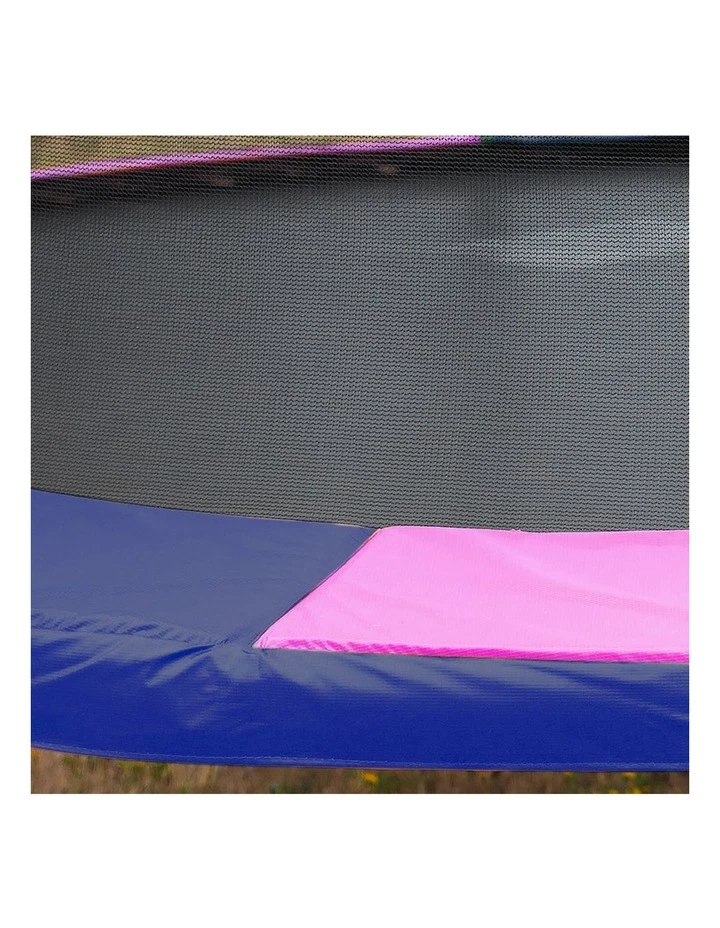 Kahuna Replacement Trampoline Pad Reinforced Outdoor Round Spring Cover 6ft- Rainbow 2 Kahuna Replacement Trampoline Pad Reinforced Outdoor Round Spring Cover 6ft- Rainbow - Image 2