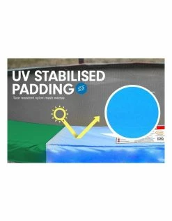 Kahuna Replacement Trampoline Pad Reinforced Outdoor Round Spring Cover 6ft- Rainbow 5 Kahuna Replacement Trampoline Pad Reinforced Outdoor Round Spring Cover 6ft- Rainbow -Lifespan Kids shop 812822140 3 720x928