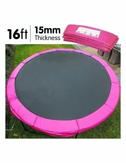 Kahuna Pink 16ft Replacement Reinforced Outdoor Round Trampoline Spring Pad Cover -Lifespan Kids shop 812823130 3 720x928