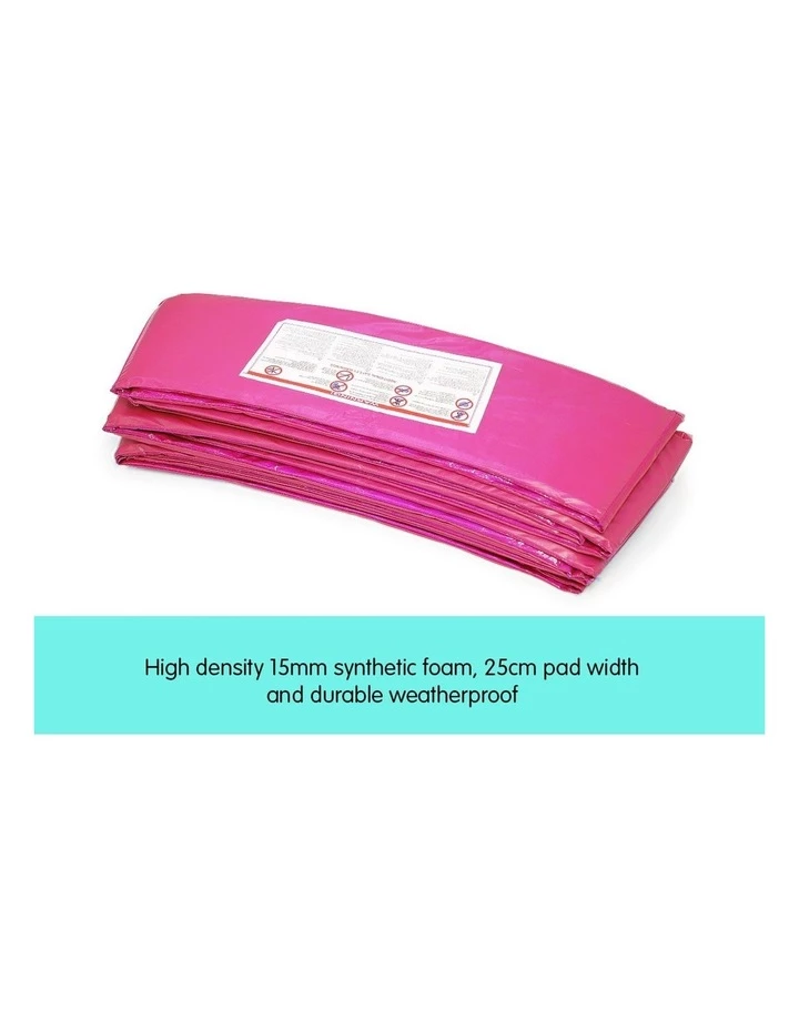 Kahuna Pink 14ft Replacement Reinforced Outdoor Round Trampoline Spring Pad Cover 6 Kahuna Pink 14ft Replacement Reinforced Outdoor Round Trampoline Spring Pad Cover - Image 6