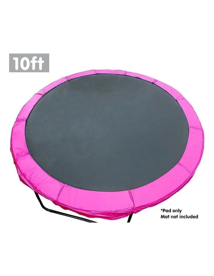 Kahuna Pink 10ft Replacement Reinforced Outdoor Round Trampoline Spring Pad Cover 2 Kahuna Pink 10ft Replacement Reinforced Outdoor Round Trampoline Spring Pad Cover - Image 2