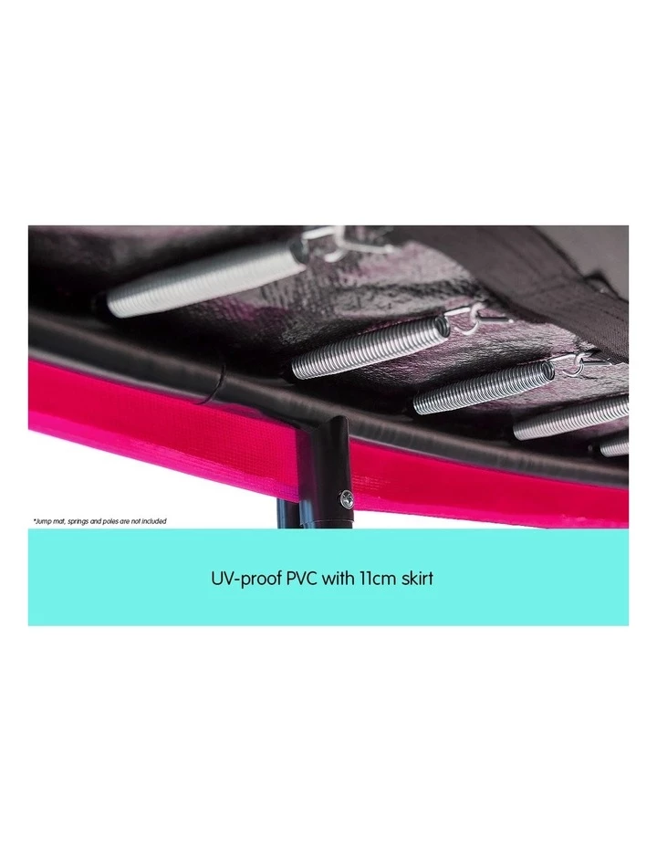 Kahuna Pink 10ft Replacement Reinforced Outdoor Round Trampoline Spring Pad Cover 7 Kahuna Pink 10ft Replacement Reinforced Outdoor Round Trampoline Spring Pad Cover - Image 7