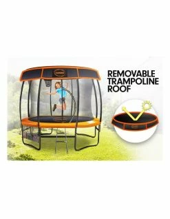 Kahuna Kids Safety Round Outdoor Removable Trampoline Roof Uv Protection - 16ft