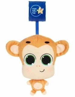 Little Tikes Musical Minis Baby 6m Toy for Car Seat/Stroller Mac the Monkey BR