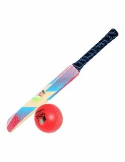 Summit Global Soft Touch Cricket Sport Kids/Children Set w/ 63cm Bat & Red Ball Toy 3