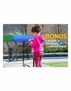 Kahuna 6ft Trampoline Free Safety Net Spring Pad Roof Cover Mat Rainbow -Lifespan Kids shop 816582520 4 720x928