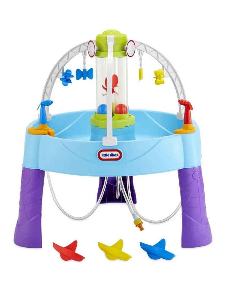 Little Tikes Fun Zone Battle Splash Water Table Outdoor Garden Toys for Kids 1 Little Tikes Fun Zone Battle Splash Water Table Outdoor Garden Toys for Kids