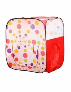 Aussie Baby Kids Polka Dots Pop Up Play Tent Cubby House