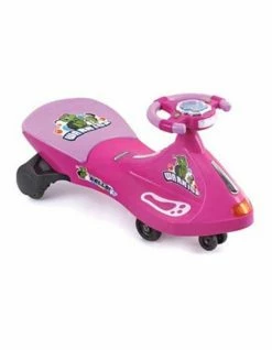 Aussie Baby Turtle Warrior Kids Ride On Swing Car - Pink