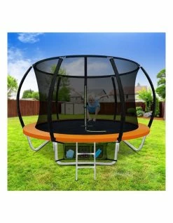 Everfit 8FT Trampoline Round Trampolines Kids Present Gift Enclosure Safety Net Pad Outdoor Orange 9 Everfit 8FT Trampoline Round Trampolines Kids Present Gift Enclosure Safety Net Pad Outdoor Orange -Lifespan Kids shop 838091620 3 720x928