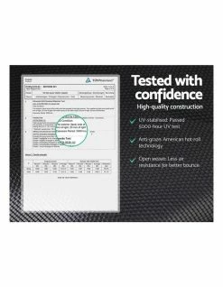 Everfit 12FT Trampoline Round Trampolines With Basketball Hoop Kids Present Gift Enclosure Safety Net Pad Outdoor Multi-coloured 10 Everfit 12FT Trampoline Round Trampolines With Basketball Hoop Kids Present Gift Enclosure Safety Net Pad Outdoor Multi-coloured -Lifespan Kids shop 838091980 4 720x928