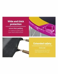 Everfit 12FT Trampoline Round Trampolines With Basketball Hoop Kids Present Gift Enclosure Safety Net Pad Outdoor Multi-coloured 11 Everfit 12FT Trampoline Round Trampolines With Basketball Hoop Kids Present Gift Enclosure Safety Net Pad Outdoor Multi-coloured -Lifespan Kids shop 838091980 5 720x928