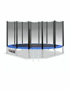 Kahuna Blizzard 14ft Trampoline with Net Blue
