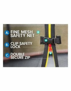 Kahuna Trampoline 10ft Free Safety Net Spring Pad Roof Mat Ladder Basketball - Blue -Lifespan Kids shop 853938460 7 720x928