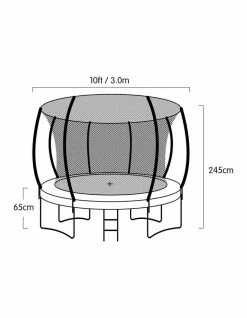 Kahuna Trampoline 10ft Free Safety Net Spring Pad Roof Mat Ladder Basketball - Rainbow 11 Kahuna Trampoline 10ft Free Safety Net Spring Pad Roof Mat Ladder Basketball - Rainbow -Lifespan Kids shop 853939990 5 720x928