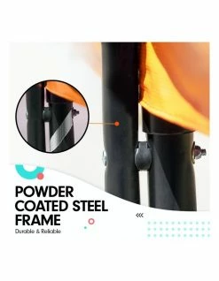 Kahuna 16ft Trampoline Kahuna Jumper Outdoor Round Pad Mat Net Ladder Orange -Lifespan Kids shop 853942600 7 720x928