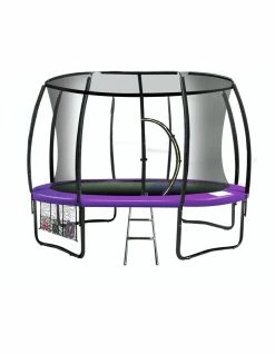 Kahuna 16ft Trampoline Safety Net Spring Pad Cover Mat Shoe Bag- Purple