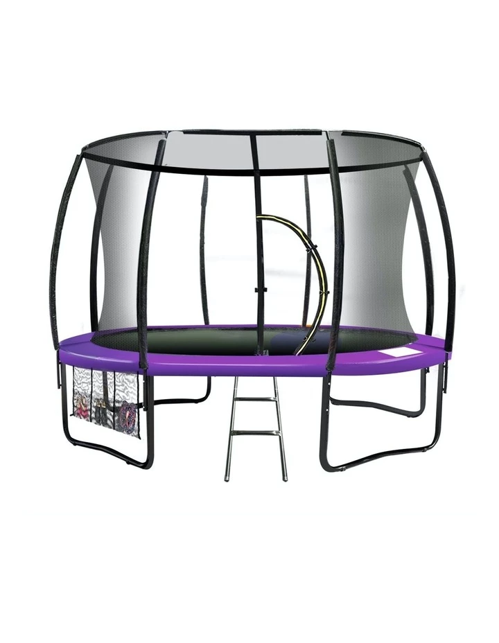 Kahuna 16ft Trampoline Safety Net Spring Pad Cover Mat Shoe Bag- Purple 1 Kahuna 16ft Trampoline Safety Net Spring Pad Cover Mat Shoe Bag- Purple