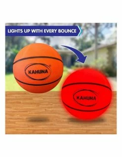 Kahuna Basketball L.E.D Glow Light Up Trampoline Ball -Lifespan Kids shop 853944040 6 720x928