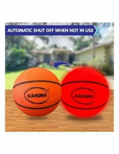 Kahuna Basketball L.E.D Glow Light Up Trampoline Ball -Lifespan Kids shop 853944040 7 720x928
