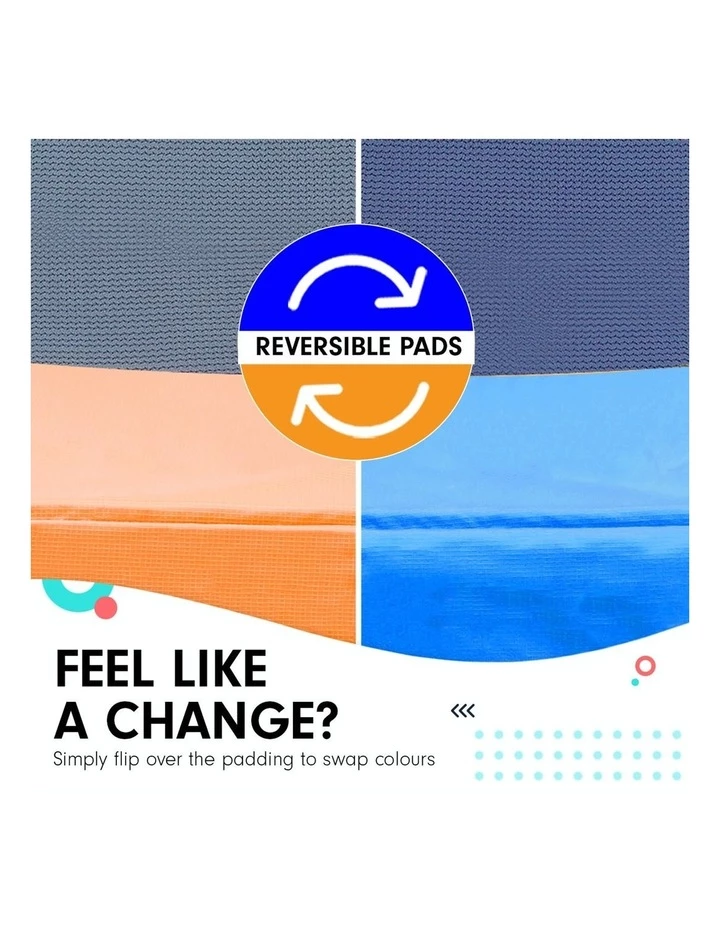 Kahuna Trampoline Pro 14ft - Reversible pad, Emoji Mat, Basketball Set 4 Kahuna Trampoline Pro 14ft - Reversible pad, Emoji Mat, Basketball Set - Image 4