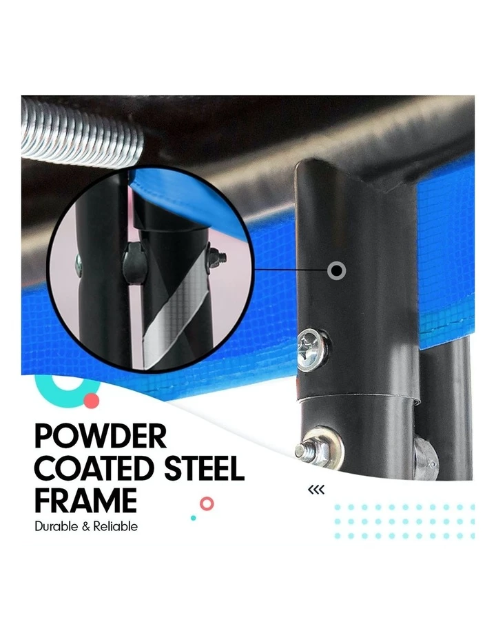 Kahuna Trampoline Pro 14ft - Reversible pad, Emoji Mat, Basketball Set 7 Kahuna Trampoline Pro 14ft - Reversible pad, Emoji Mat, Basketball Set - Image 7