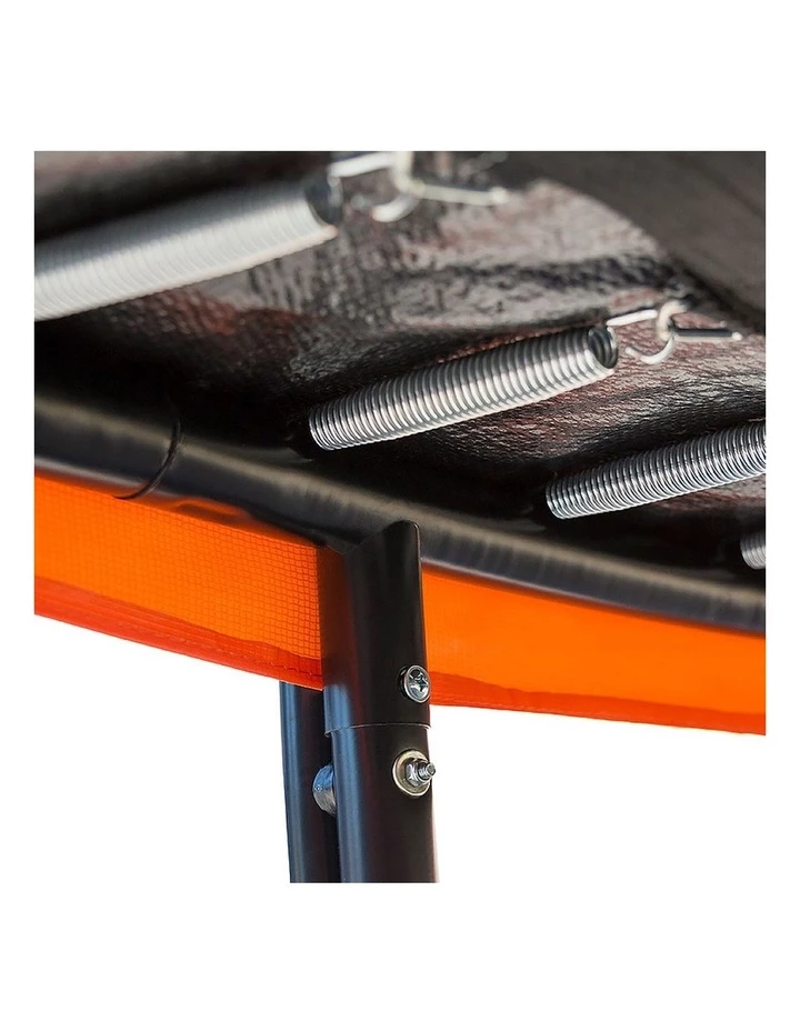 Kahuna 12ft Trampoline Round Safety Net Spring Safety Pad Cover Mat Free Orange/Blue 3 Kahuna 12ft Trampoline Round Safety Net Spring Safety Pad Cover Mat Free Orange/Blue - Image 3