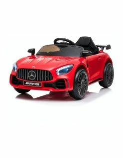 Klika Mercedes Benz Licensed Kids Electric Ride On Car Remote Control In Red